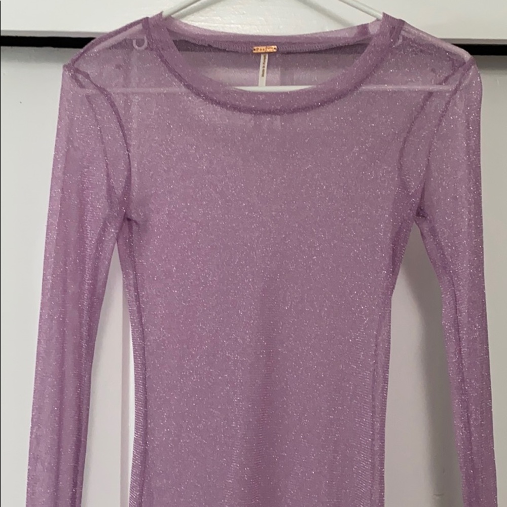 Fun Pink Sparkly Top